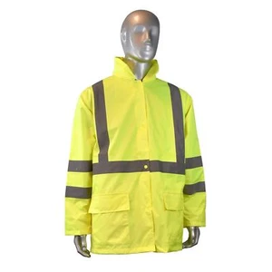 Chaqueta de Lluvia Ligera Radians RW10-3S1Y Lima Hi-Viz - Imagen 1 de 2