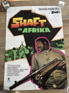 Kinoplakat A1 SHAFT IN AFRIKA Richard Roundtree, Roger Lewis, Vonetta McGee #VI - Bild 1 von 1