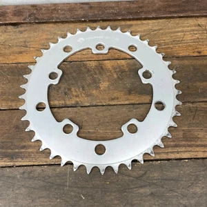 Old School BMX Tuf Neck ChainRing 42 Tooth 42t 110 130 Made USA Sprocket Tuff A2 - Picture 1 of 8