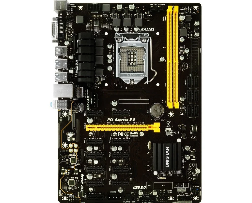 BIOSTAR Biostar Tb250-Btc+ Computer Motherboards for sale | eBay