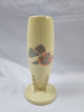 Fiestaware USA Yellow Easter Egg Decal Bud Vase  6.25" Tall