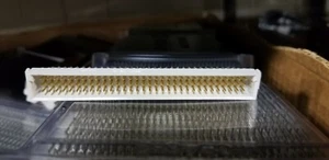 (3) AMP 650473-5 DIN 41612 Connectors Type C Pin Header 96 Position 3 Row 90 deg - Picture 1 of 5