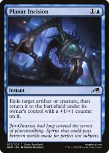 Planar Incision (072) Kamigawa: Neon Dynasty NEO MTG Magic - Imagen 1 de 1