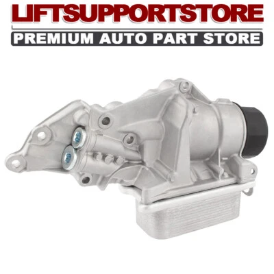 Carcasa de filtro de aceite de motor con enfriador de aceite 2721800510 para Mercedes Benz W203 W211 Foto 1 de 4