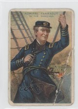 1911 ATC Men and Women of History T68 Royal Bengals David Glasgow Farragut 9bp