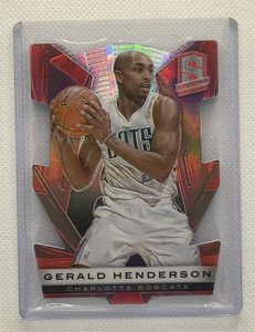 2013-14 Panini Spectra NBA RED Die-Cut VARIATIONS #48 Gerald Henderson 3/25