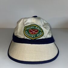 Highland Country Club Golf Hat Adjustable Vintage Cap