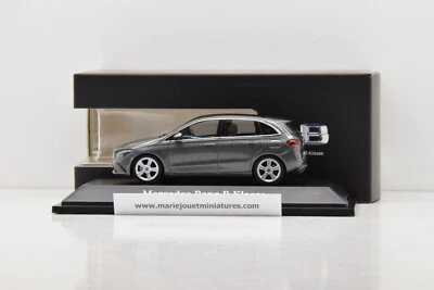 MERCEDES B-KLASSE 2018 MOUNTAIN GREY HERPA 1/43 NEUVE EN BOITE - Photo 1/4