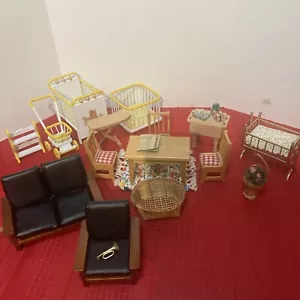 Lote aleatorio de miniaturas, muebles y accesorios para casa de muñecas 1:12 algunas vintage - Imagen 1 de 10