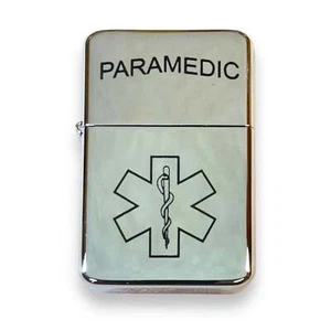 Feuerzeug - Sanitäter hochpoliertes Chrom - Bild 1 von 6