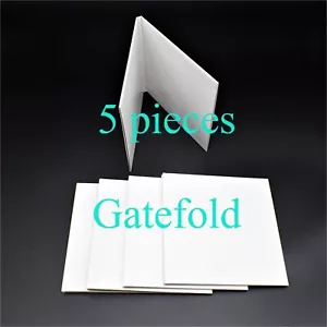 5 pieces WHITE JACKET (GATEFOLD COVER) Japan MINI LP CD Paper Sleeve, Cardboard - Picture 1 of 4