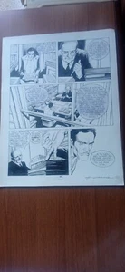 CORRADO ROI - DYLAN DOG Speciale n. 4 -1990 " Mefistofele" TAVOLA ORIGINAL ART - Imagen 1 de 5