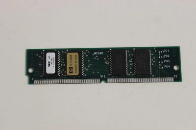 HP D3647B 16MB MEMORY KIT 2 X 8MB EDO 72 PIN SIMM 1818-6838 - Image 1 of 2