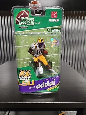 LSU TIGERS JOSEPH ADDAI #10 NCAA FOOTBALL SERIES 3 ACTION FIGURE MCFARLANE - Image 1 of 4