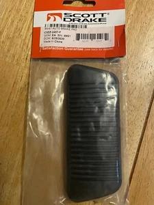 65-67 Mustang Brake Pedal Pad, Drum Brakes, Auto, Scott Drake Reproduction - Bild 1 von 2
