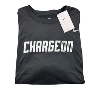 NWT Nike UCF Knights “Charge On” Player Issued Black T-Shirt Area Code Mens 2XL - Picture 1 of 9