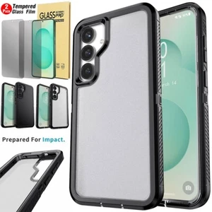 For Samsung Galaxy S25 S25+ Plus S25 Ultra Case Cover / Privacy Screen Protector - Picture 1 of 37