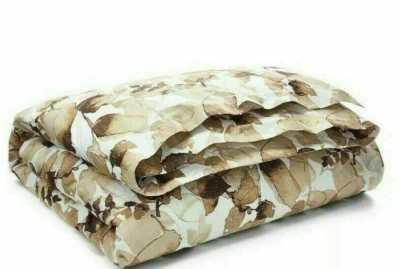 Funda nórdica Ralph Lauren Corrine Leaf completa/queen sin fundas - lino/chocolate Foto 1 de 4