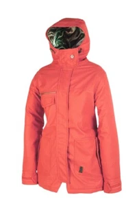 L1TA Nadia Insulated Snowboard Jacket, Women's Size Small, Autumn Orange New - Picture 1 of 1