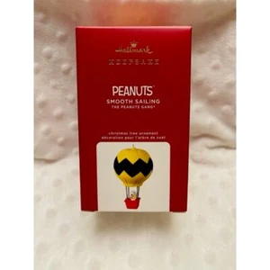 Hallmark Peanuts Smooth Sailing 2020 adorno de recuerdo - nuevo en caja - Imagen 1 de 5