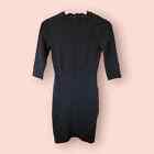 Topshop Charcoal Bodycon Dress - Size 6