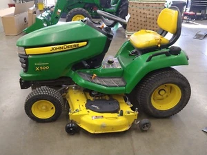 john deere x500 tractor, lawnmower, lawn mower. 54" deck - Picture 1 of 6