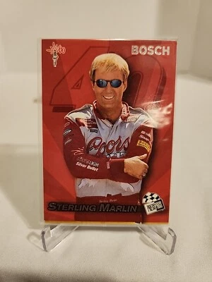 2002 NASCAR Press Pass Bosch 100-Year Anniversary 4-Card Set ~ Sterling Marlin - Image 1 of 3