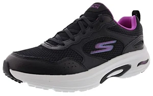 SKECHERS DAMEN GO RUN ARCH PASSFORM - EASY ROAD 128952BKPR SCHNÜRLAUFSCHUHE - Bild 1 von 5