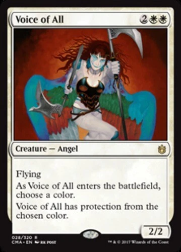 Voice of All ~ Moderately Played Commander Anthology MTG Magic UltimateMTG White - Image 1 of 1