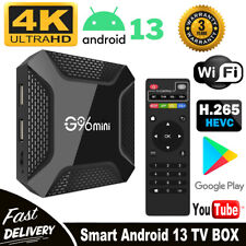 Android 13.0 Smart TV Box 4K HDMI Quad Core HD 2,4G WIFI Media Stream Player