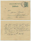 68236 - Całostka P 37 - Pocztówka - Endersbach 2.5.1894 do Pfrondorf