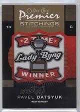 2007-08 O-Pee-Chee Premier Stitchings Variation 10 /10 Pavel Datsyuk #PS-PD