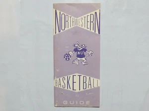Northwestern Wildcats Basketball 1971-72 Pres Radio TV Program Guide 1V - Picture 1 of 1