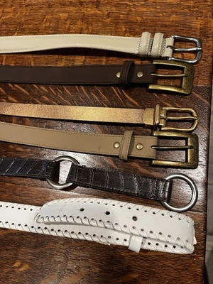 Стильная простота, лот из 6 платья ремни, все цвета модные аксессуары - Изображение 1 из 4