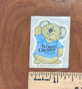 Vintage Punze Koalabär Hi! 80er Jahre unbenutzt Mod Sticker - Bild 1 von 1