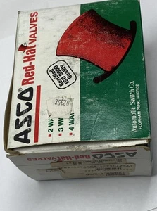 ASCO High Pressure Steam Solenoid Valve 8220G21 8220G021, 1/2" NPT, 120V Coil - Picture 1 of 6