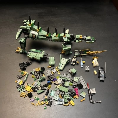 Lego Ninjago Green Ninja Mech Dragon 70612 80% Complete No Instruction - Image 1 of 4