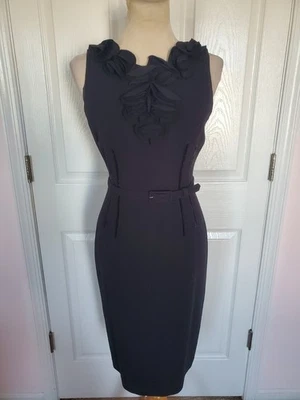 Anne Klein Women's Black Sleeveless Dress (Size 6) - Image 1 of 4