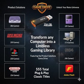 Custom Designed Game Drive Loaded With over 140,000 Games