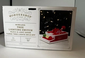 Wondershop Christmas Magic Wireless Tree Lighting Switch Music & Light Show - Picture 1 of 5
