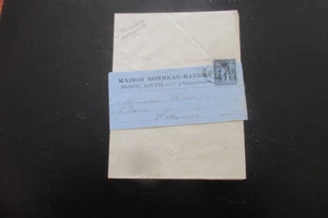 Petite CIRCULAIRE COMMERCIALE BANDE AFFRANCHIE D ' UN sage - Bild 1 von 2