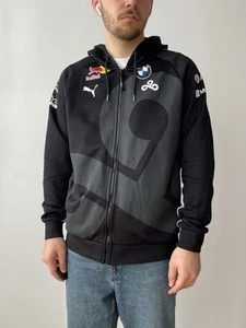 Puma X Cloud9 BMW Red Bull Mens Full Zip Hoodie CS2 Size L - Picture 1 of 12