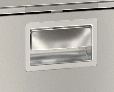 Manija de puerta de nevera de acero inoxidable R128617 para modelos OCX y OCX2 Foto 1 de 2