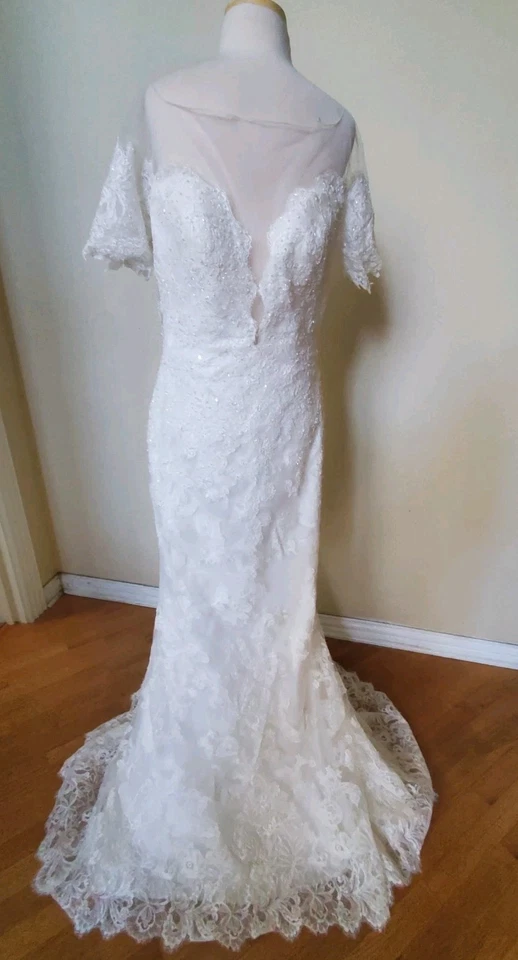 Vestido de novia Franssical talla 12 nuevo con etiquetas Foto 1 de 4