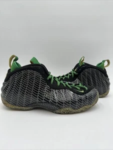 Nike Air Foamposite One Oregon Ducks 2013 Size 11 Used 652110-001 - Picture 1 of 21