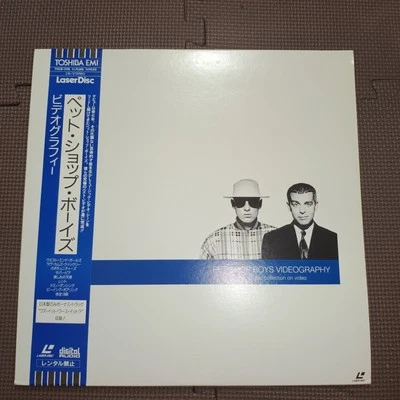 PET SHOP BOYS-VIDEOGGAPHY-THE SINGLES COLLECTION~ TOLW-3116 JAPAN LASERDISC - Image 1 of 4