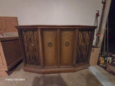 Vintage Zenith Stereophonic Stereo Console- works! - Image 1 of 4