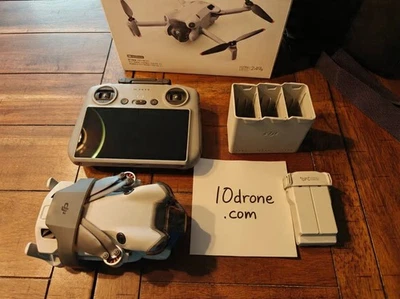 ONLY FOR $89 AT ✅10drone . com✅ DJI Mini 4 Pro Fly More Combo (with RC 2 Remote) - Image 1 of 4