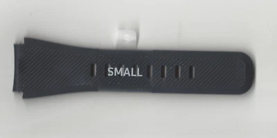 NUEVO 1 PIEZA OEM Samsung Gear S3 Frontier Clásico Correa de Silicona Banda PEQUEÑA NEGRA Foto 1 de 2