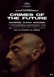 Verbrechen der Zukunft (2022)_13 Film Filmplakat Leinwand ikonisches Design - Bild 1 von 9